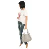 The Grace bags Torebka Listonoszka Worek na Ramię LH2576 Grey