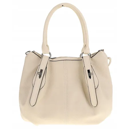 The Grace bags Torebka Listonoszka Worek na Ramię LH2576 Beige