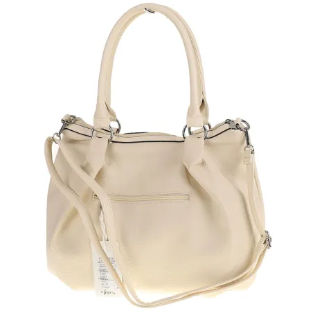 The Grace bags Torebka Listonoszka Worek na Ramię LH2576 Beige