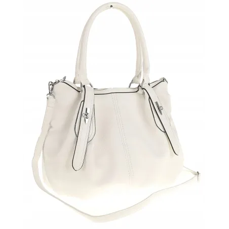 The Grace bags Torebka Listonoszka Worek na Ramię LH2576 White
