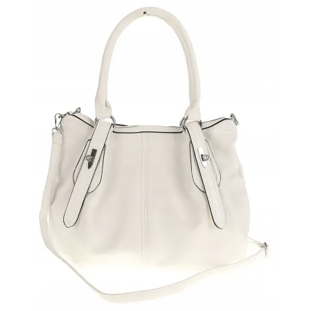 The Grace bags Torebka Listonoszka Worek na Ramię LH2576 White