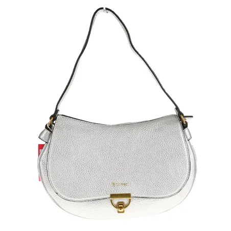 YY Coverii Włoska Marka  Torebka na Ramę kuferek Listonoszka CJLSG1494 Silver