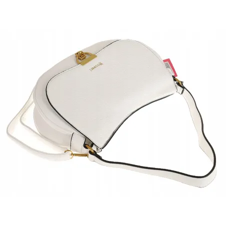 YY Coverii Włoska Marka  Torebka na Ramę kuferek Listonoszka CJLSG1494 White