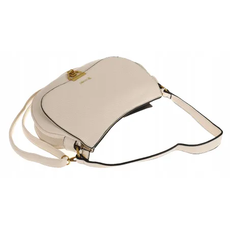 YY Coverii Włoska Marka Torebka na Ramę kuferek Listonoszka CJLSG1494 Beige