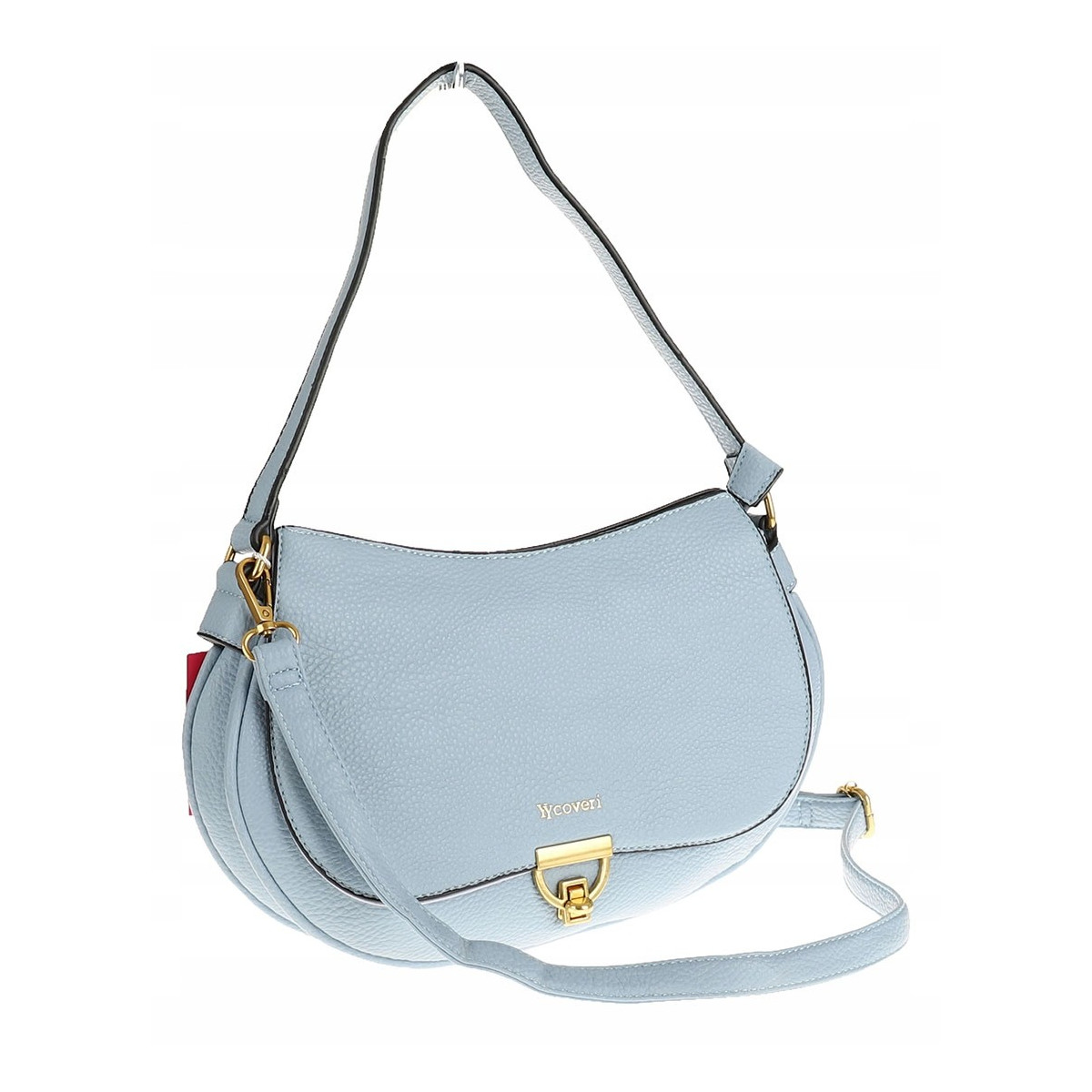 YY Coverii Włoska Marka Torebka na Ramę kuferek Listonoszka CJLSG1494 L. blue