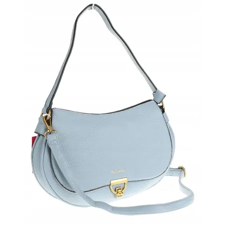 YY Coverii Włoska Marka Torebka na Ramę kuferek Listonoszka CJLSG1494 L. blue