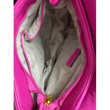 YY Coverii Włoska Marka Torebka na Ramę kuferek Listonoszka CJLSG1494 Purple