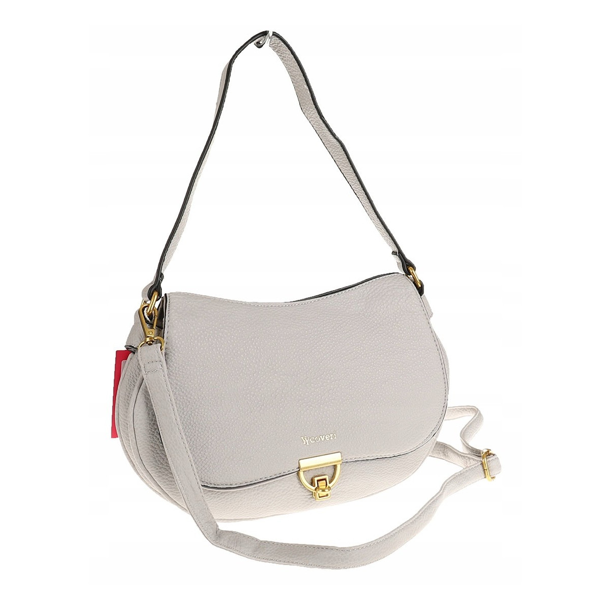 YY Coverii Włoska Marka Torebka na Ramę kuferek Listonoszka CJLSG1494 Grey