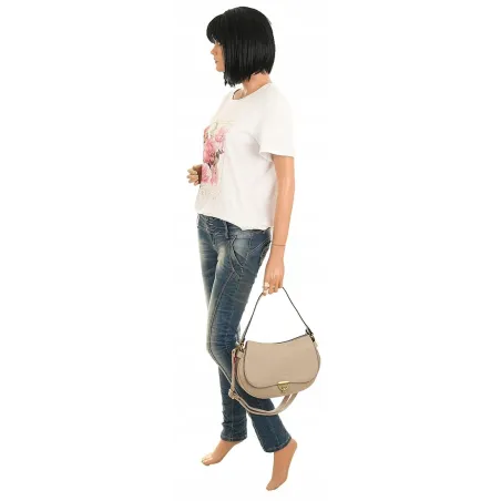 YY Coverii Włoska Marka Torebka na Ramę kuferek Listonoszka CJLSG1494 Soil