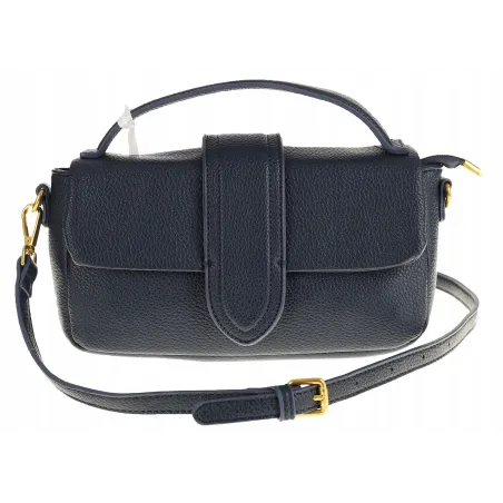 PHIL Firenze Włoska Marka Torebka Damska Listonoszka Kuferek PH4578 Blue