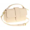 PHIL Firenze Włoska Marka Torebka Damska Listonoszka Kuferek PH4578 Nude