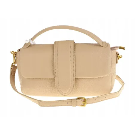 PHIL Firenze Włoska Marka Torebka Damska Listonoszka Kuferek PH4578 Taupe