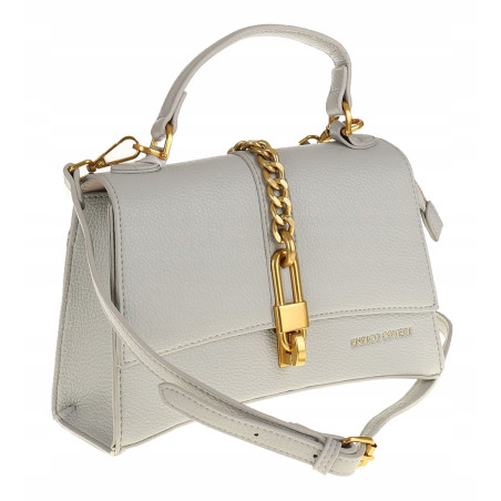 Enrico Coveri Torebka Damska Kuferek Listonoszka EC3205 Grey