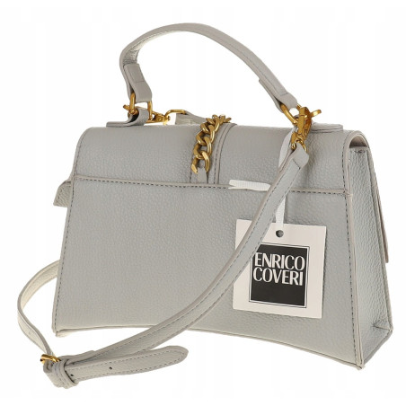 Enrico Coveri Torebka Damska Kuferek Listonoszka EC3205 Grey