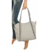 Torebka Damska Worek Modna Listonoszka Shopper na Ramię YD9859 Grey