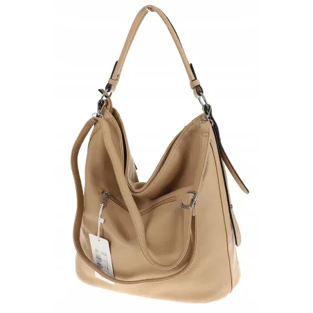 The Grace bags Torebka Listonoszka Worek na Ramię LH2569 Beżowa