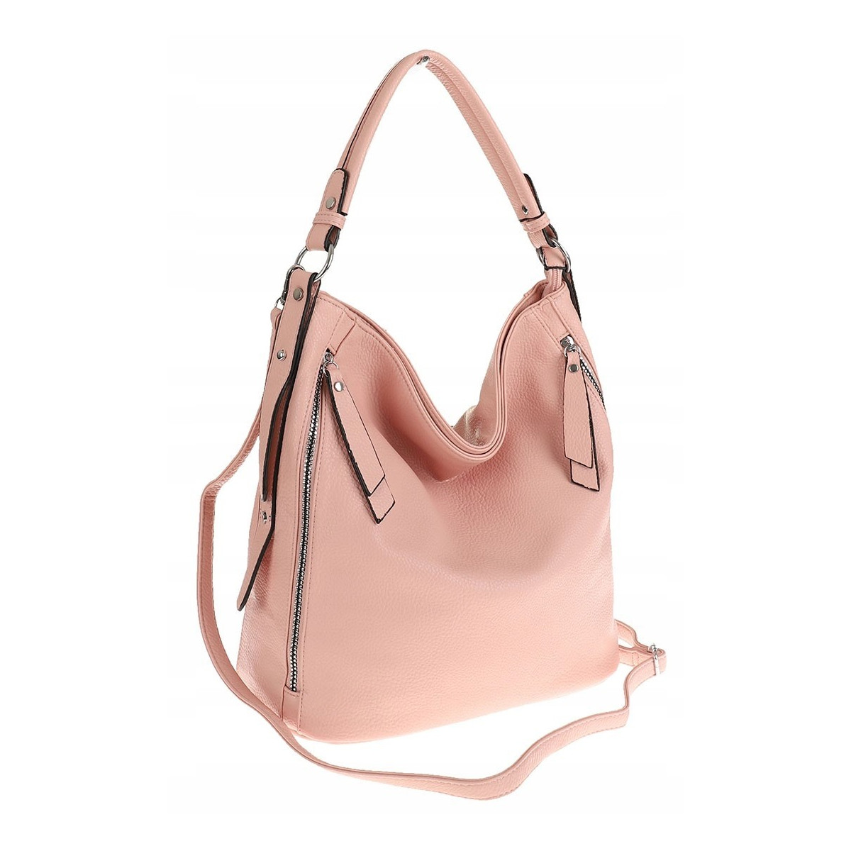 The Grace bags Torebka Listonoszka Worek na Ramię LH2569 Pink