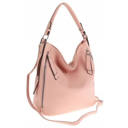 The Grace bags Torebka Listonoszka Worek na Ramię LH2569 Pink