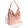 The Grace bags Torebka Listonoszka Worek na Ramię LH2569 Pink