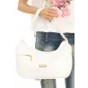 CHARRO Torebka Damska worek Listonoszka Modna CH884 White