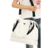 Torebka Damska Worek Modna Listonoszka na Ramię YD9599 White