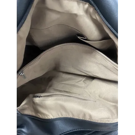 HERNAN Włoska Marka  Torebka Damska Worek Listonoszka na Ramię HB0153 Beżowa