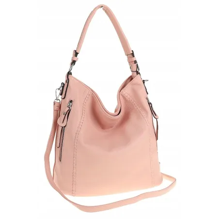 The Grace bags Torebka Listonoszka na Ramię Worek LH2574 Pink