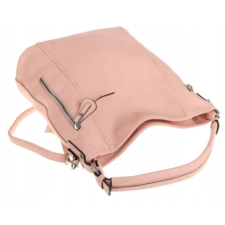 The Grace bags Torebka Listonoszka na Ramię Worek LH2574 Pink