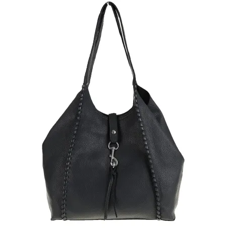 Paolo Bags Włoska Marka  Torebka Damska Shopper Listonoszka Worek L3025 D. Blue