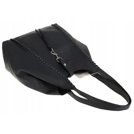 Paolo Bags Włoska Marka  Torebka Damska Shopper Listonoszka Worek L3025 D. Blue