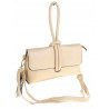 ANDREA MASSI Włoska Marka Torebka z Pętelką Listonoszka HJ10174 Gold
