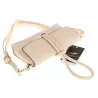 ANDREA MASSI Włoska Marka  Torebka z Pętelką Listonoszka HJ10174 Beige