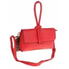 ANDREA MASSI Włoska Marka  Torebka z Pętelką Listonoszka HJ10174 Red
