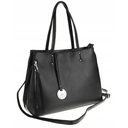 JGL Just Glamour Włoska Marka  Torebka Damska kuferek listonoszka WHSG18671 Black