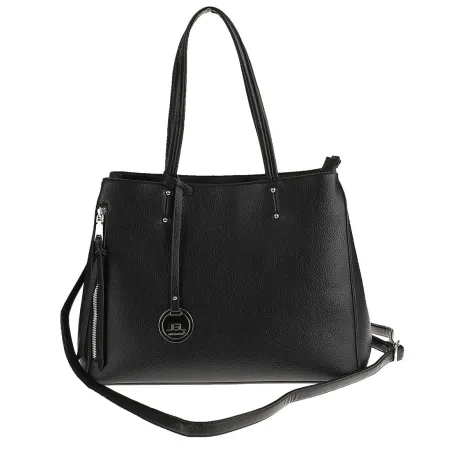 JGL Just Glamour Włoska Marka  Torebka Damska kuferek listonoszka WHSG18671 Black