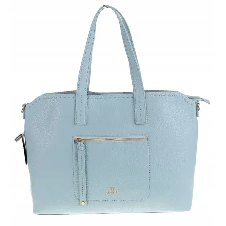 YY Coveri Włoska Marka  Torebka Damska Shopper Worek Listonoszka CYFTA2503 Blue