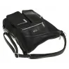 Coveri Collection Włoska Marka  Torebka Damska Worek Plecak 2w1 CC80344 Black