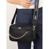 CHARRO Włoska Marka Torebka Damska Listonoszka Kuferek CH966830 Black