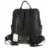 Coveri Collection Włoska Marka  Torebka Damska Teczka Plecak 2w1 CC80343 Black