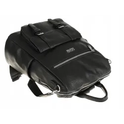 Coveri Collection Włoska Marka  Torebka Damska Teczka Plecak 2w1 CC80343 Black