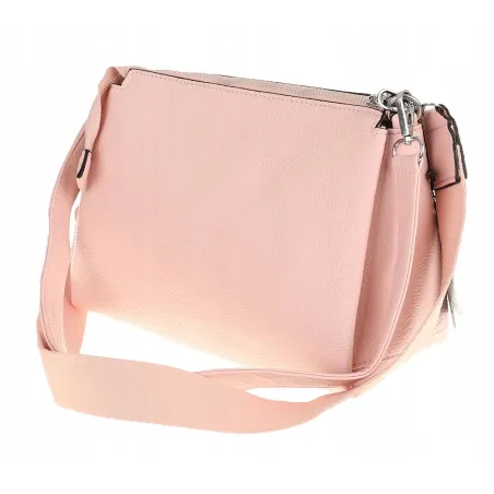 Jessica Bags Włoska Marka Torebka Damska KUFEREK Listonoszka 289 Pink