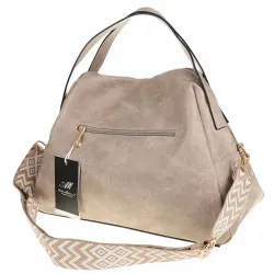 Andrea Massi Włoska marka Torebka kuferek Listonoszka Shopper HJ17123 Khaki