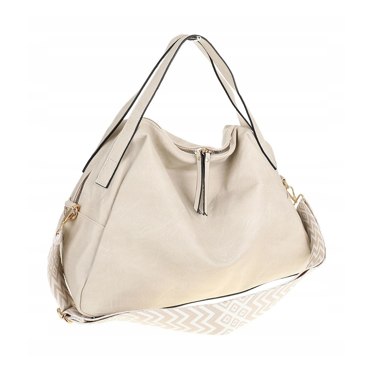 Andrea Massi Włoska marka Torebka kuferek Listonoszka Shopper