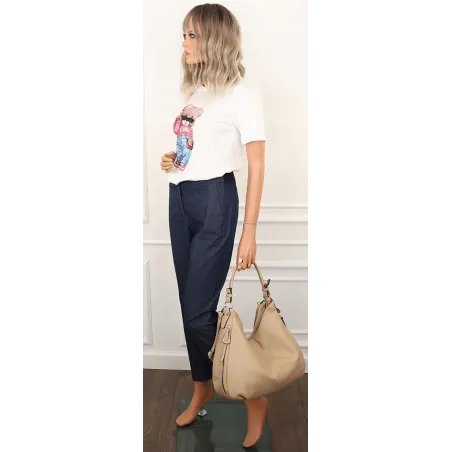 The Grace bags Torebka Listonoszka Worek na Ramię LH2572 Khaki