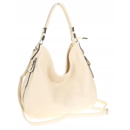 The Grace bags Torebka Listonoszka Worek na Ramię LH2572 Off White