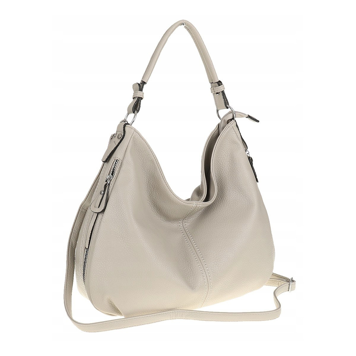 The Grace bags Torebka Listonoszka Worek na Ramię LH2572 Grey