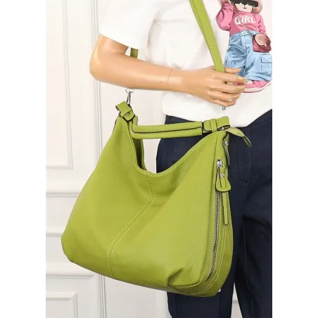 The Grace bags Torebka Listonoszka Worek na Ramię LH2572 Green