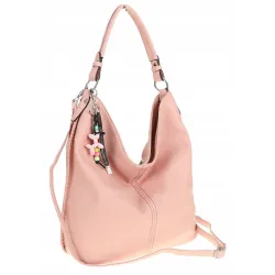 The Grace bags Torebka Damska Shoper Worek na Ramię LH2577 Pink