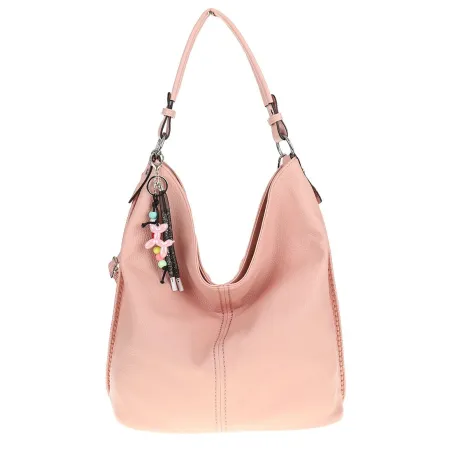The Grace bags Torebka Damska Shoper Worek na Ramię LH2577 Pink