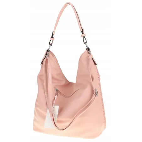 The Grace bags Torebka Damska Shoper Worek na Ramię LH2577 Pink
